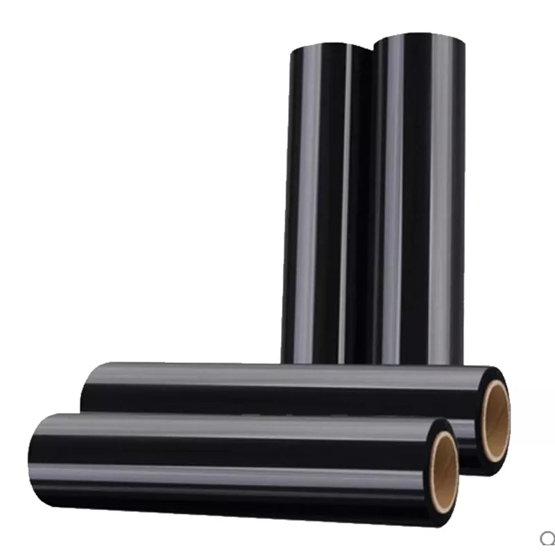 Coroflex 18 inch Black stretch wrap - Rolls