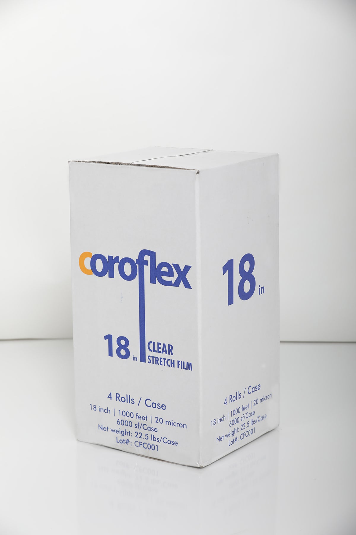 Coroflex clear stretch wrap case